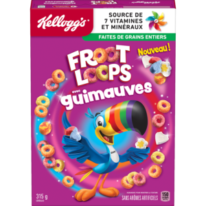 Kellogg's Froot Loops Cereal with Marshmallows (Canada) - 11.1oz (315g)