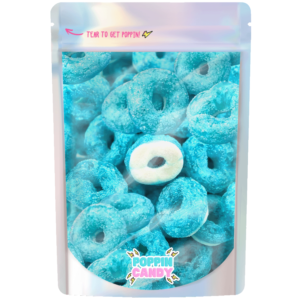 Freeze Dried Blue Raspberry Rings