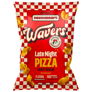 Doughbrik’s Wavers Late Night Pizza Crispy Snacks - 4.5oz (126g)