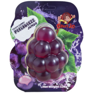Peelablezz Giant Peelable Gummy Grape - 4.8oz (136g)