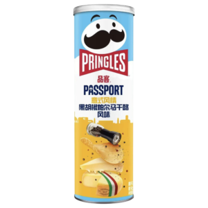 Pringles Black Pepper Parmesan Cheese - 3.88oz (110g)