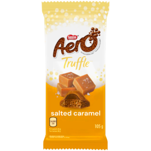 Aero Truffle Salted Caramel Chocolate Chocolate Block - 3.7oz (105g)