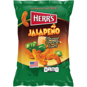 Herr's Jalapeno Cheese Curls - 1oz (29g)