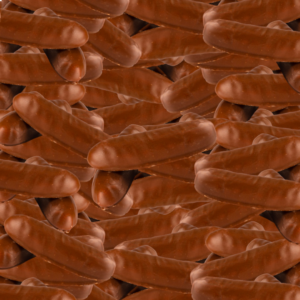 Liten Chokladbanan (Chocolate-Coated Mini Foam Bananas)