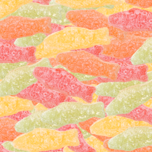 Syrlig Pastellfisk (Sour Pastel Swedish Fish)