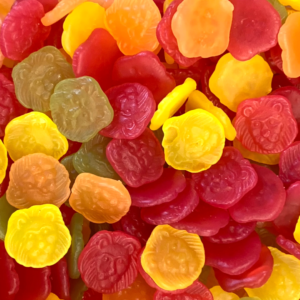 Fruktlejon (Gummy Lion Heads)