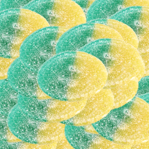 S-Märke Blåbär/Melon (Sour Blueberry & Melon Ovals)