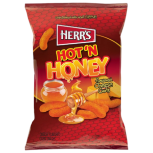 Herr's Hot'N'Honey Cheddar Cheese Curls - 6oz (170g)