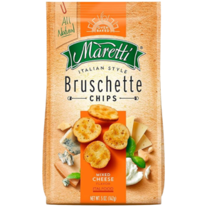 Maretti Oven Baked Bruschette Bites Fine Cheese - 2.5oz (70g)