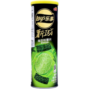 Lay's Stax Roasted Seaweed Flavour - 3.17oz (90g)