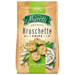 Maretti Oven Baked Bruschetta Bites Sour Cream & Onion - 2.4oz (70g)