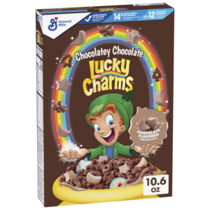 Lucky Charms Chocolatey Chocolate Cereal - 10.6oz (300g)