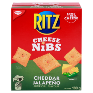 Ritz Cheese Nibs Cheddar Jalapeno Crackers Share Box - 6.35oz (180g)
