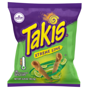 Takis Xtreme Lime - 3.25oz (92.3g)