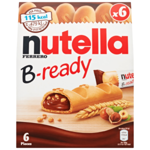 Nutella B-Ready Bar 6 Pack - 4.66oz (132g)