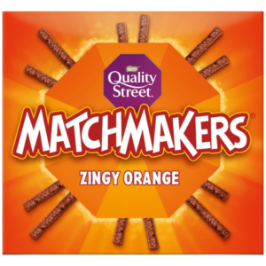 Quality Street Matchmakers Zingy Orange Chocolates Box - 4.23oz (120g)