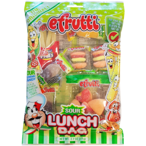 E.Frutti Sour Gummi Lunch Bag - 2.7oz (77g)